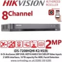 Видеокамера iDS-7208HQHI-K2/4S