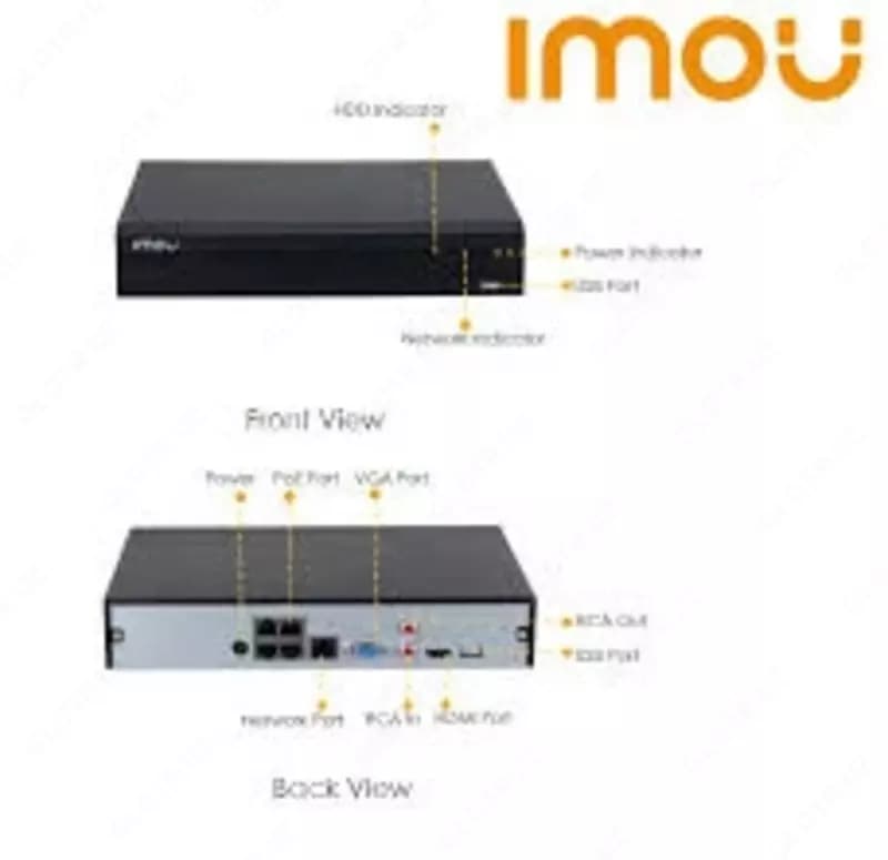 Видеорегистратор IMOU 8 channels POE LC-NVR1108HS-8P-S3/H — 6