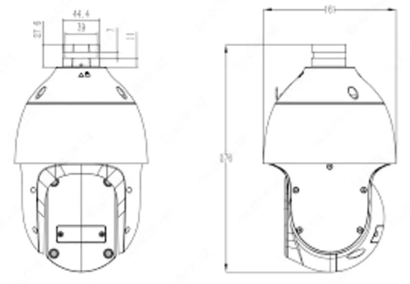 Камера-IP TIANDY TC-H326S 33X/I/E++/A — 6