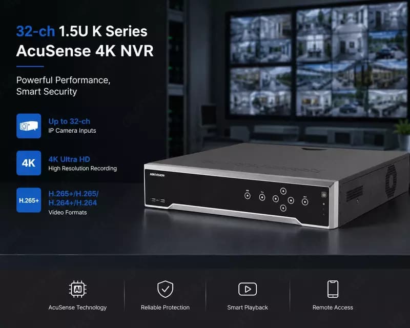 Сетевой видеорегистратор DS-7732NXI-K4(D) — 1