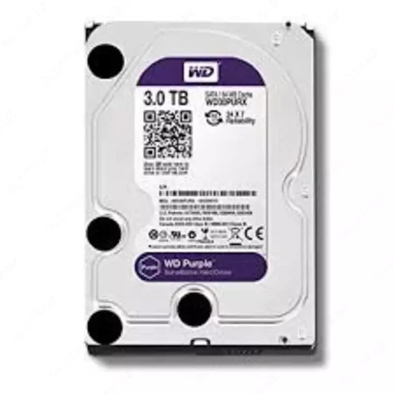 Жёсткий диск WD30PURX-78 для видеонаблюдения 3ТБ - HIKVISION - (Реставрация) — 1