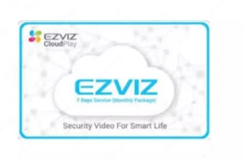 7-дневная видео история событий EZVIZ Ежемесячно: — 1