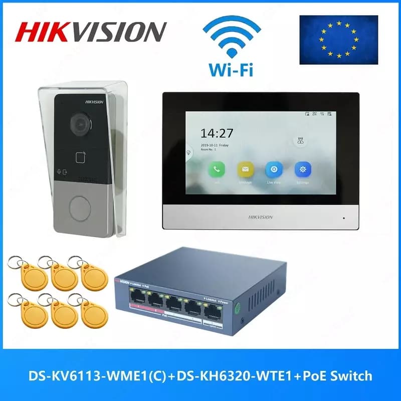 DS-KIS603 видеодомофон — 2