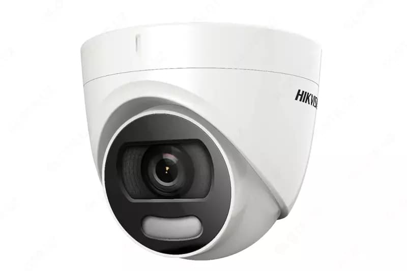 Купольная Full HD Видеокамера 2 МП ”Hikvision DS-2CE72DFT-FC” TURBO HD, Full time, ColorVu — 2