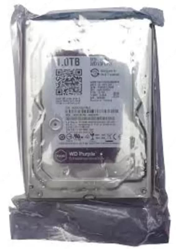HDD WD - Purple - (Фиолетовый) - HDD - Диск - 1 Tb для видеонаблюдения - HIKVISION - ( RES ) — 3