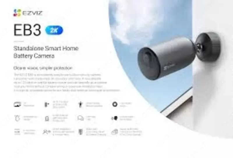 Камера EZVIZ CS-EB3 (3MP) / без солнечной панель — 4