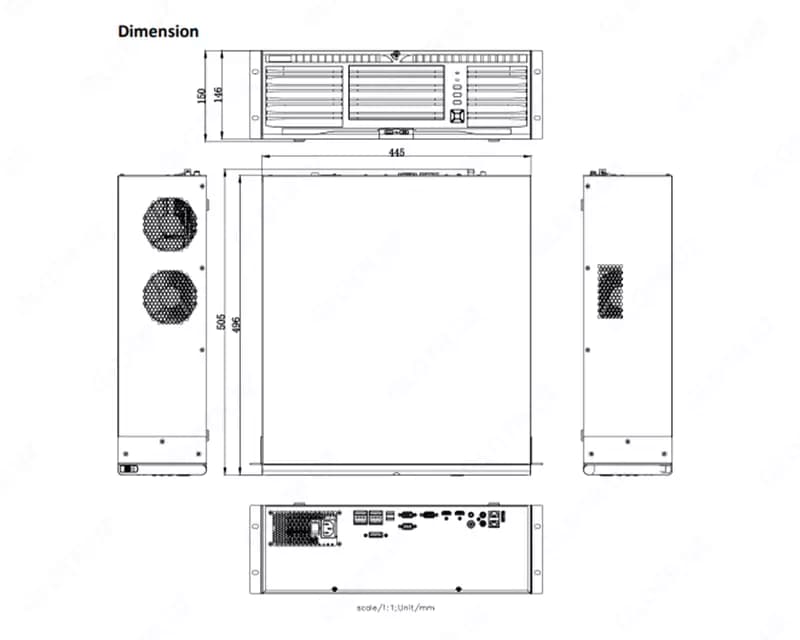 128- канальный видеорегистратор DS-96128NI-M16 — 4
