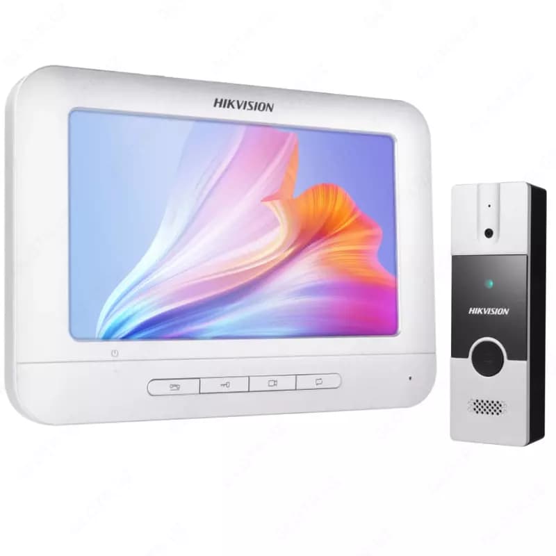 Комплект HD Видеодомофона 7″ ”Hikvision DS-KIS202Т” — 1