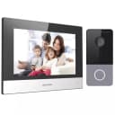 IP-видеодомофон 7″ ”Hikvision DS-KH6320-WTE1 + DS-KV6103-PE1” (Wi-Fi)