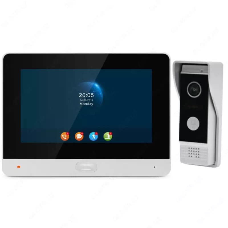 IP-видеодомофон 7” ”Slinex 73386 FHD” (Wi-fi) White-2 — 1
