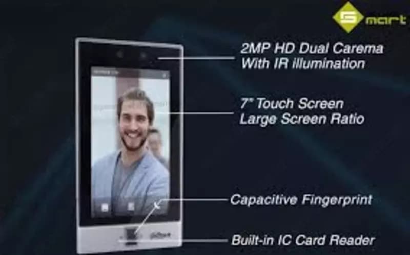 7-дюймовый контроллер доступа для распознавания лиц Wi-Fi DAHUA DHI-ASI7213S-W — 7