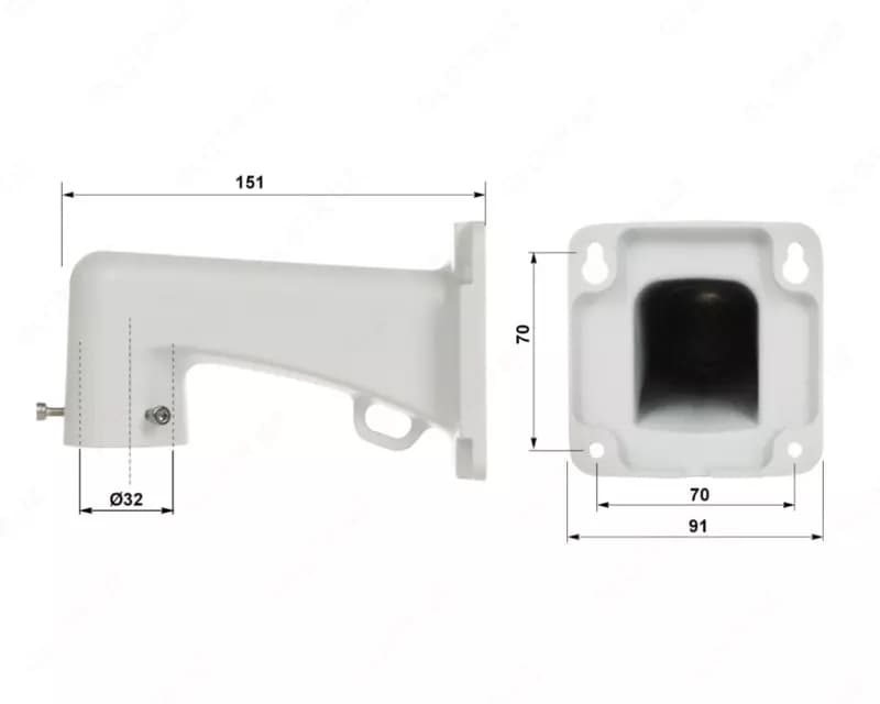 PTZ видеокамера DH-SD3D216NB-GNY — 4