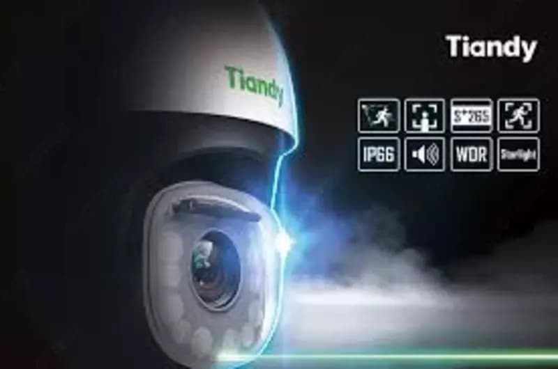 Поворотная камера 5МП. PTZ. TIANDY TC-H356Q Spec:30X/IW/E++/A/V3.0 — 5