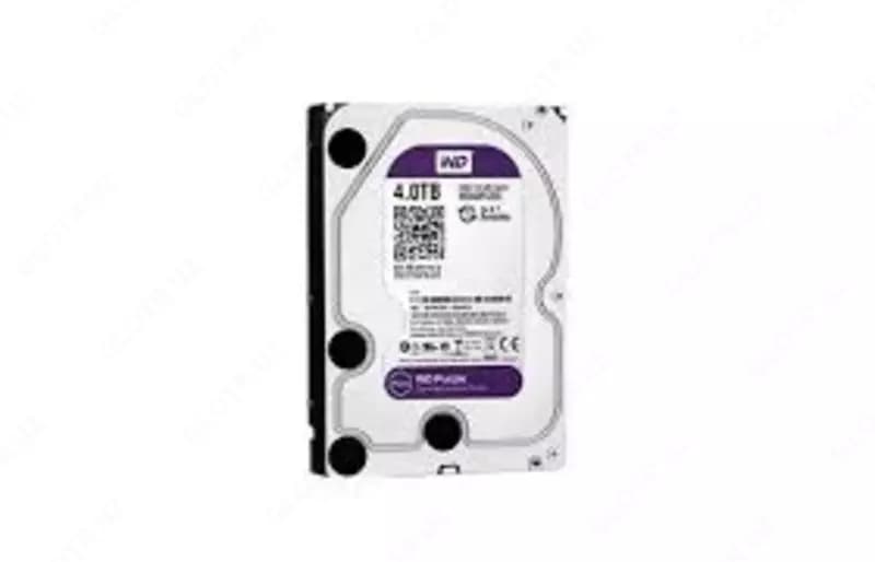 HDD 4TB WD (Фиолетовый) WD40PURX-78 Профессиональный диск для видеонаблюдения (Реставрация) — 2