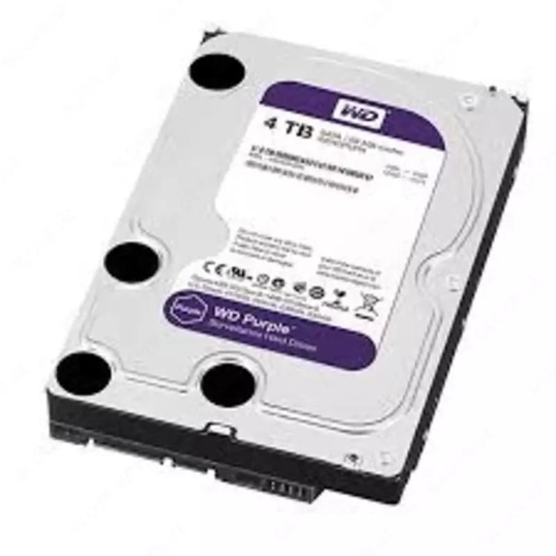 HDD 4TB WD (Фиолетовый) WD40PURX-78 Профессиональный диск для видеонаблюдения (Реставрация) — 3