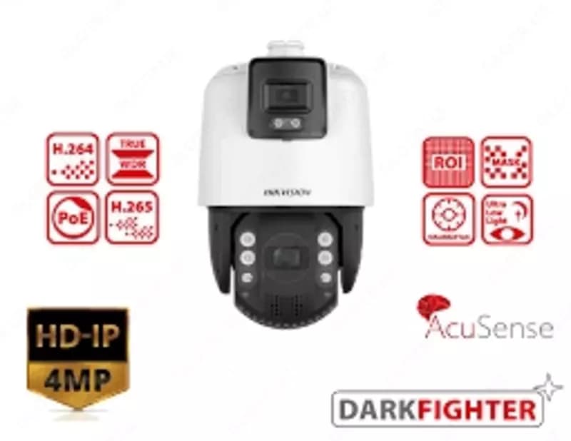 Камера купольная Hikvision DS-2SE7C432MW-AEB TandemVu — 5