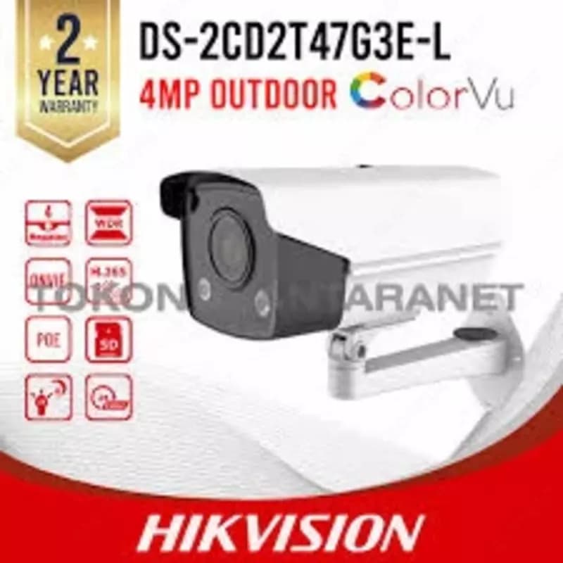 Видеокамера Hikvision DS-2CD2T27G3E-L - Color Vu — 2