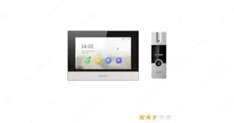 Комплект гибридного домофона DS-KIS302-P — 2