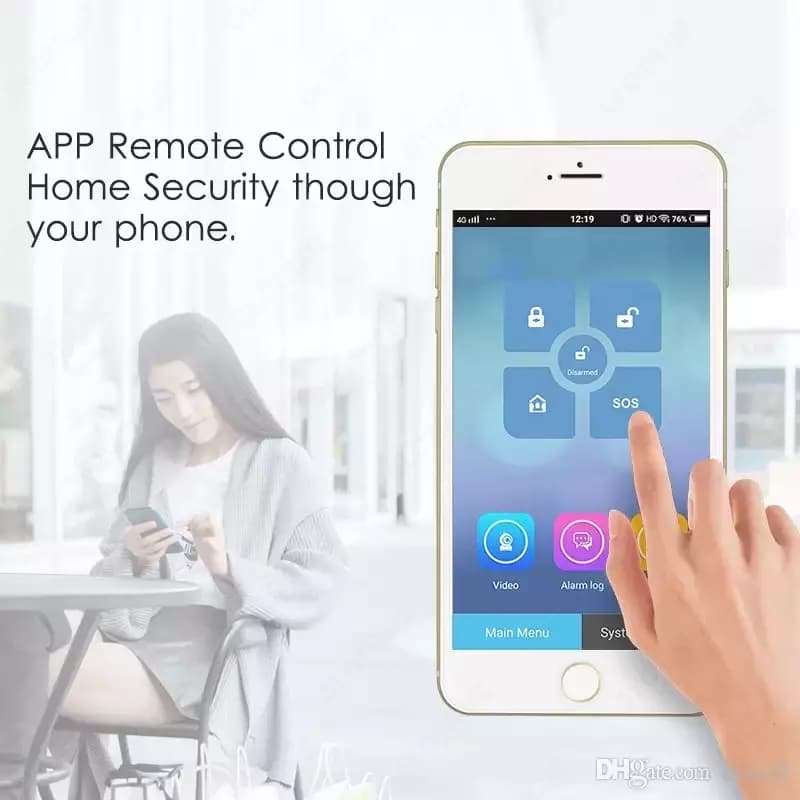 Беспроводная GSM+WiFi сигнализация, GSM+WiFi network alarm systems — 6