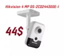44$ Акция IP камера со звуком 4MP Hikvision DS-2CD2443G0-I