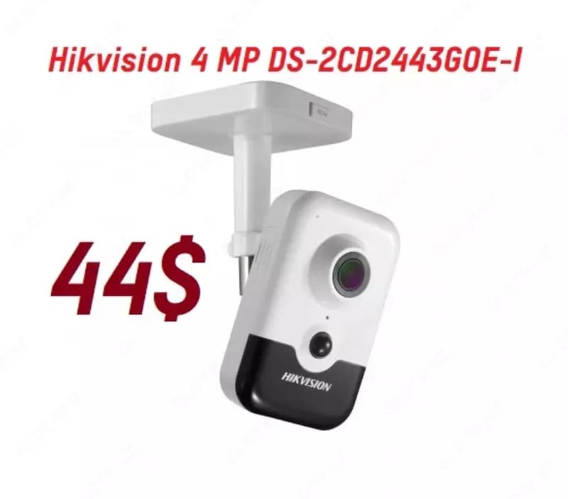 44$ Акция IP камера со звуком 4MP Hikvision DS-2CD2443G0-I — 1
