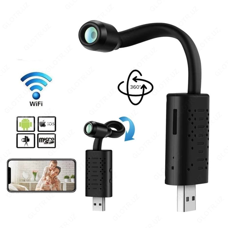 WiFi IP мини камера видеорегистратор- Видеонаблюдения через телефон mini kamera — 2