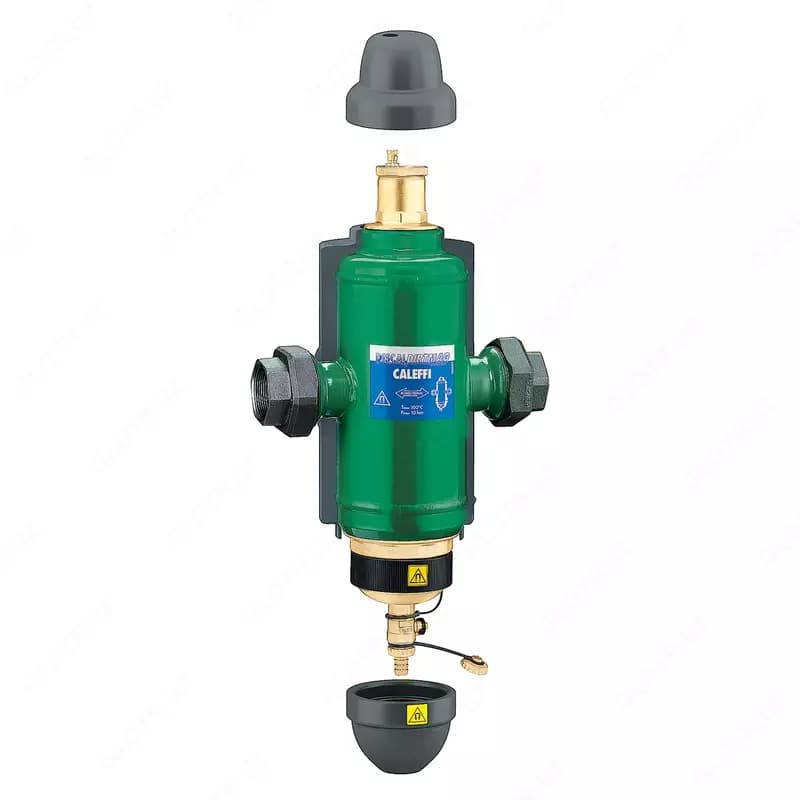 CALEFFI Деаэратор-шламоотделитель с магнитом — 1