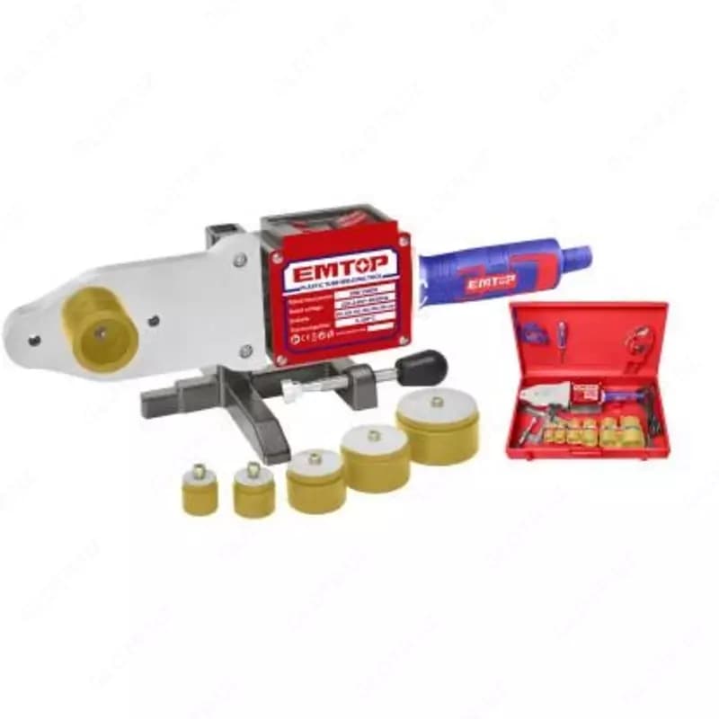 Паяльник для сварки пластиковых труб EMTOP EPTW15001 — 2