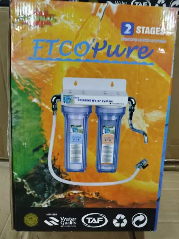 Фильтр для воды FTCOPure Drinking Water System, 2-ступенчатая фильтрация (PPF+CTO) — 1