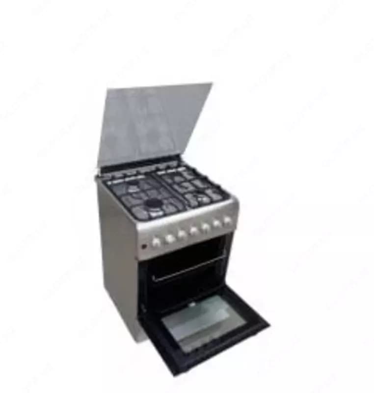 Газовая плита ”Бирюса U60GG17SS” (Нержавеющая сталь) 60 х 60 см — 2
