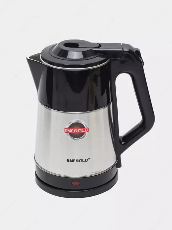 Электрочайник Tefal ”EMERALD” EM-135, 2000Вт, 2.5 л. (Китай) Металлик/черный — 1