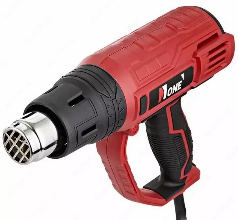 Фен строительный NUMBER ONE EH2000-1 PRO (2 кВт, 50–600 °C, ЖК-дисплей, кейс) — 1