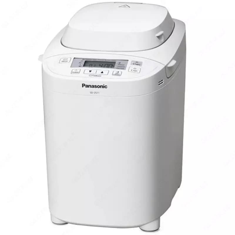 Хлебопечь Panasonic 550W, 21 программа, до 1.25 кг, пластиковая, белая — 1