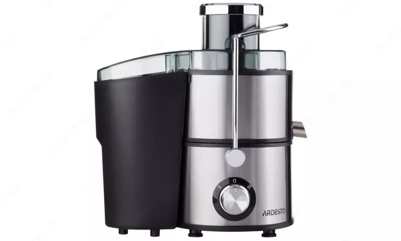 Соковыжималка центробежная Ardesto centrifugal juicer, 1100W, bowl-1L, plastic/iron, silver-black,JEG-800 — 2