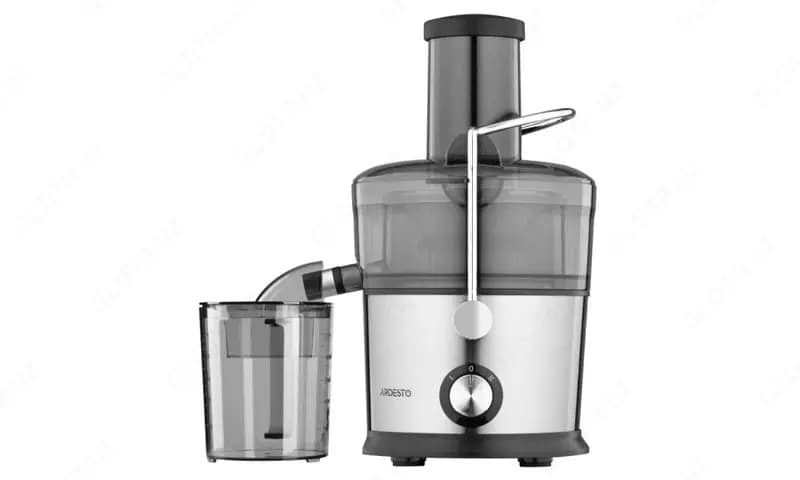 Соковыжималка центробежная Ardesto centrifugal juicer, 1100W, bowl-1L, plastic/iron, silver-black,JEG-800 — 3
