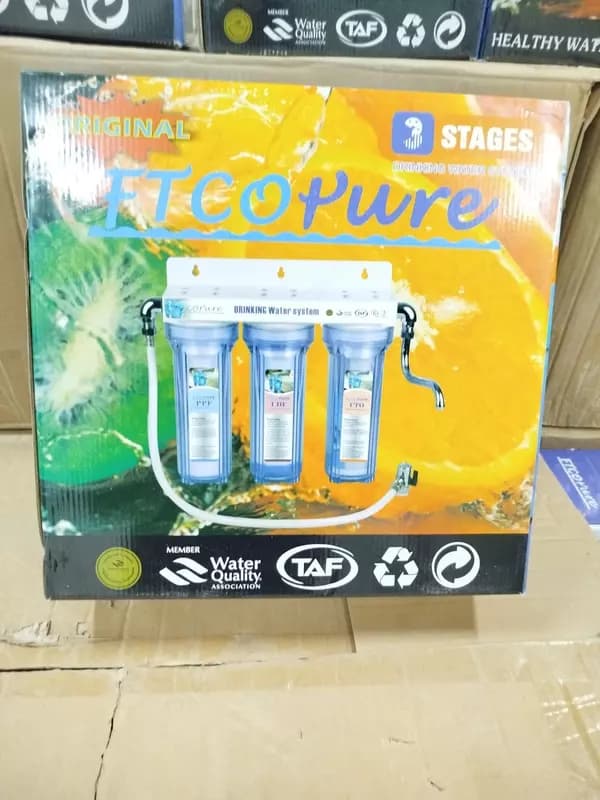 Фильтр для воды FTCOPure Drinking Water System, 3-ступенчатая фильтрация (PPF+UDF+CTO) — 1