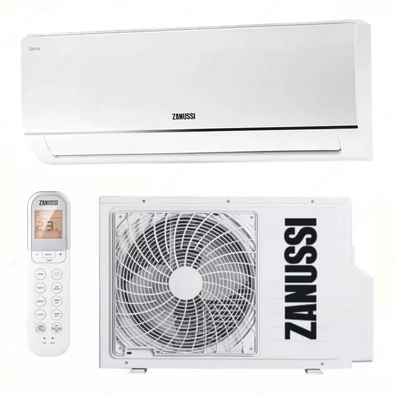 Бытовой кондиционер (Inverter) ”ZANUSSI” Siena ZACS 09k, R410A, до 25 м² (Белый) — 2