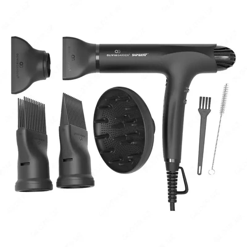 Профессиональный фен Фен Olivia Garden SuperHP black — 1