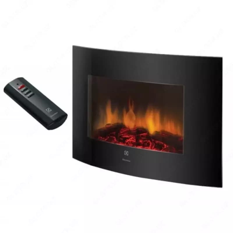 Электрокамин ”Electrolux” EFP/W - 1200URLS, 88.5х56х13.5 см, 2кВт (Черный) — 2