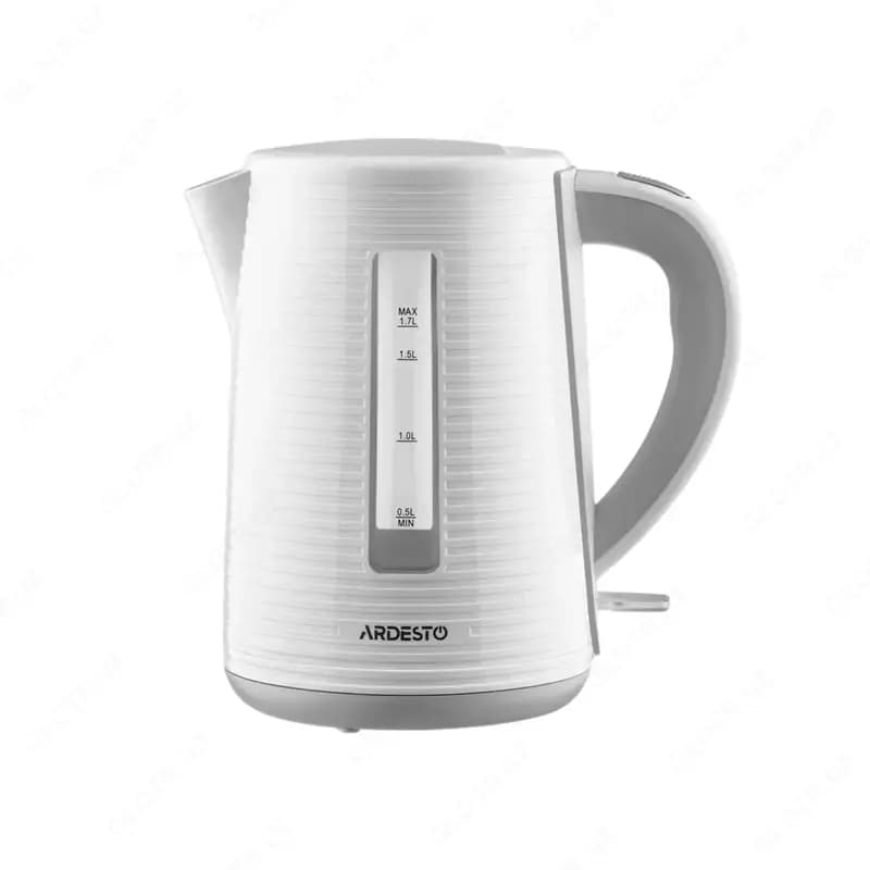 Электрочайник Ardesto EKL-F17WG 1.7л/2150Вт/strix контроль/цвет белый + серый, — 1