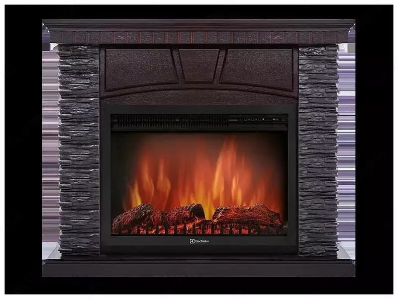 Электрокамин ”Electrolux” EFP/P - 3020LS, 76.2х53.7х22.8см, 2кВт, 31д. (Черный) — 4
