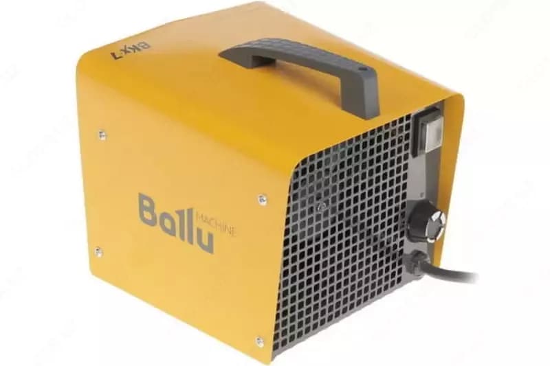 Тепловая пушка (обогреватель) ”BALLU” BKX-7, 60 м2, 5 кВт (Желтая/черная) — 5