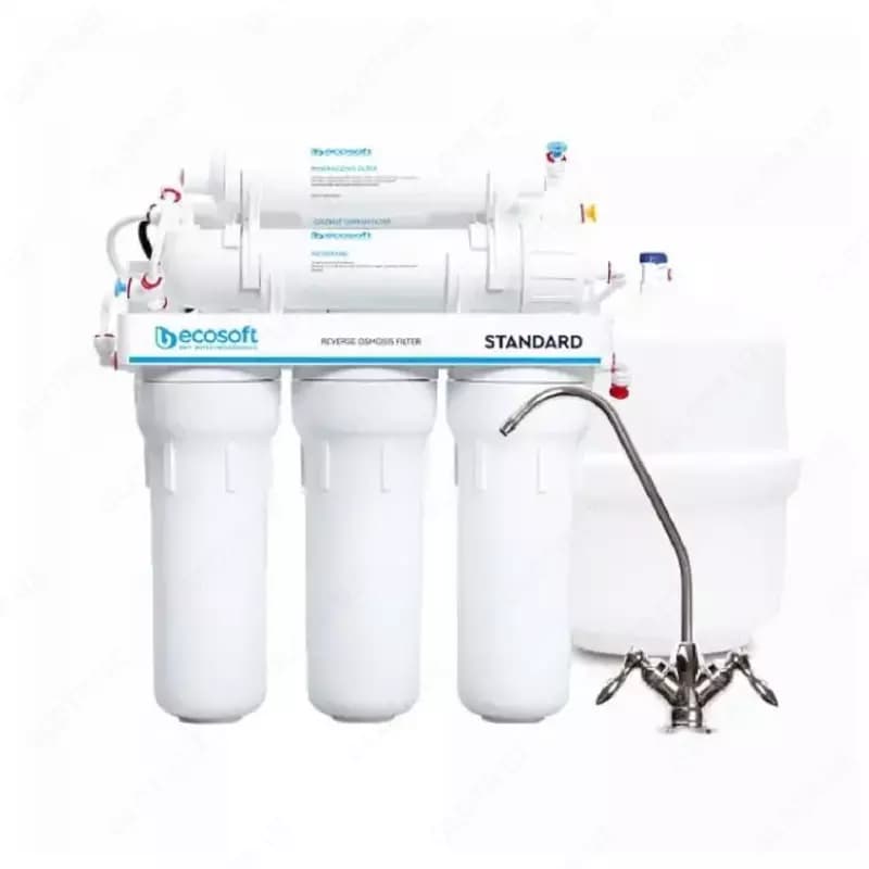 Фильтр обратного осмоса Ecosoft Standard 6-50M с минерализатором (1 уголь.картридж, простой кран), — 2