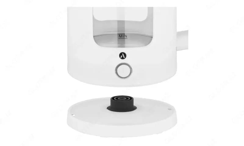 Электрочайник Ardesto EKL-T31GW 1,5л, 1500Вт, стекло+пластик, белый — 3