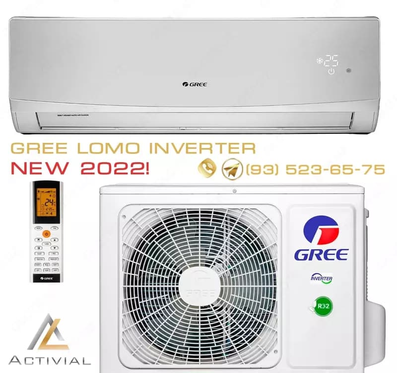 Бытовой кондиционер ”Зима-Лето” GREE LOMO Inverter 2023 (Инвертер) NEW — 3