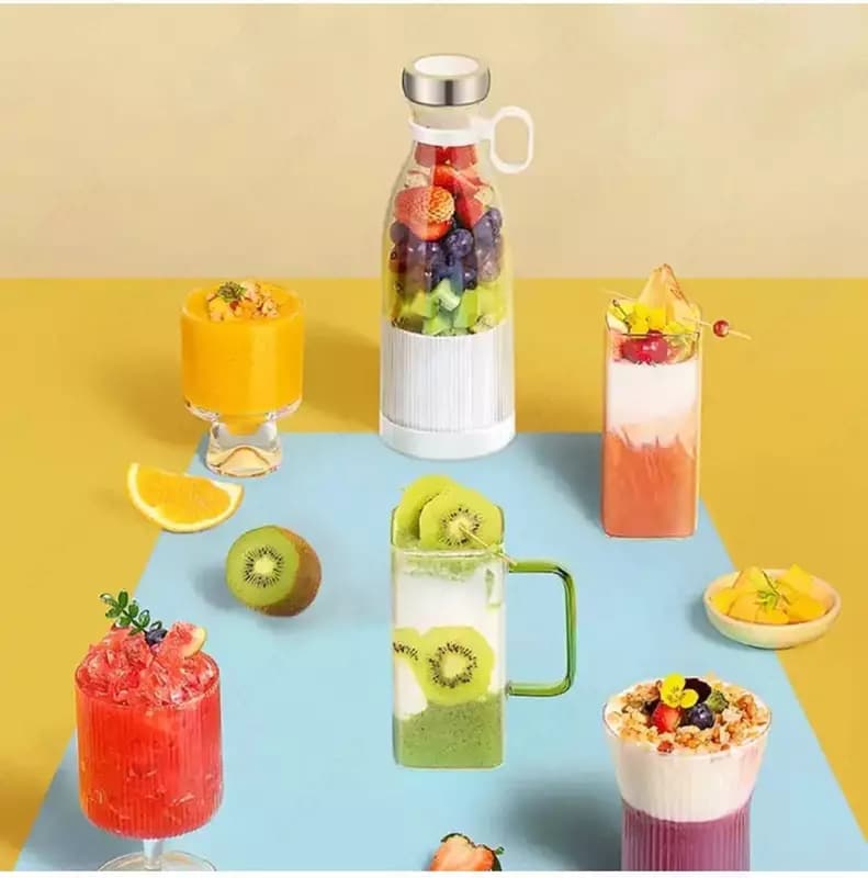 Портативный блендер бутылка FRESH JUICE — 3