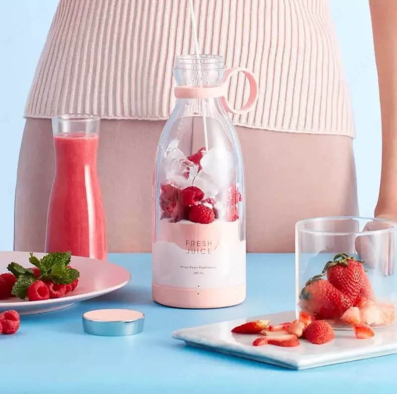 Портативный блендер бутылка FRESH JUICE — 4