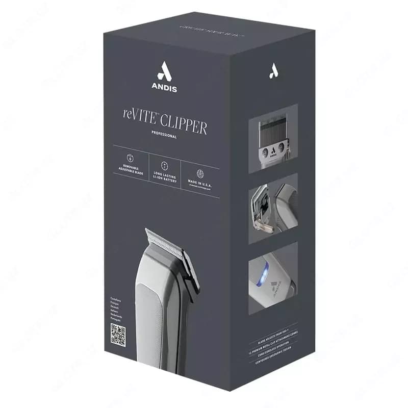 Машинка для стрижки волос Andis reVITE Cordless Clipper White — 2