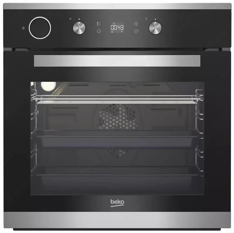 Электрический духовой шкаф ”Beko BIS25300XM” (Черный) — 1