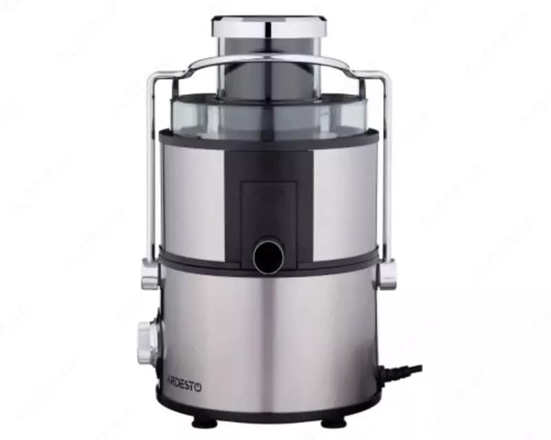 Соковыжималка центробежная Ardesto centrifugal juicer, 1000W, bowl-0.5L, cake-1.5L, plastic/iron, silver-black,JEG-1000 — 1